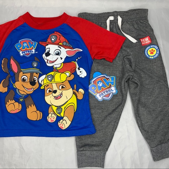 paw patrol jogger set
